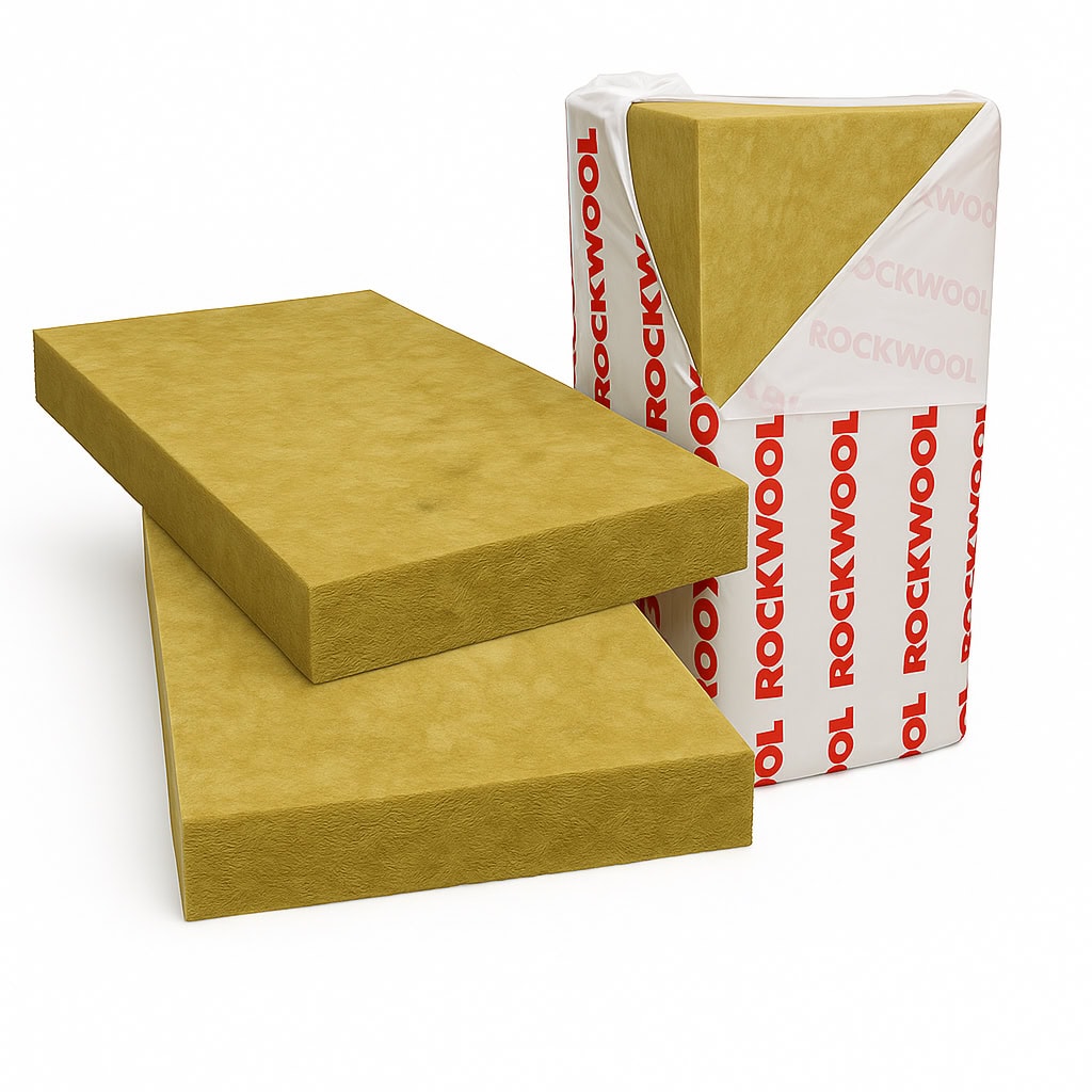 نمونه عایق صوتی سنگینپوشی (Rockwool) در دیوارهای مسکونی