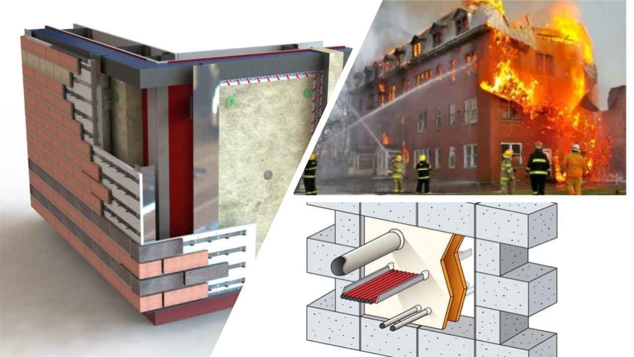 نمونه‌های بتن و فولاد مقاوم در برابر حریق در پروژه‌های ساختمانی