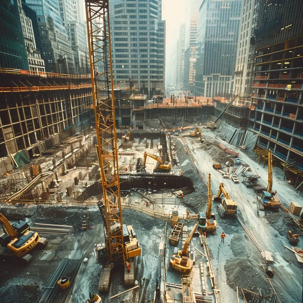 مصاحبه با تیم فنی یک شرکت پیمانکاری در محل پروژه
