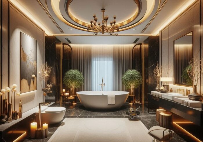 اصول طراحی سرویس بهداشتی لوکس و کاربردی