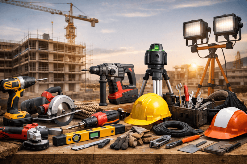 معرفی ابزارهای حرفه‌ای مورد نیاز مهندسان ساختمان